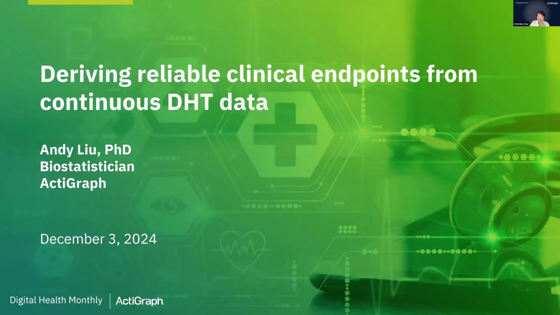 Continuous DHT Data