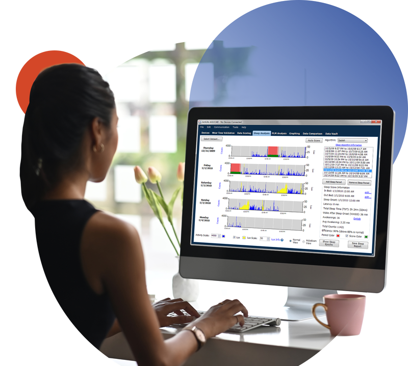 Researcher Using ActiLife®