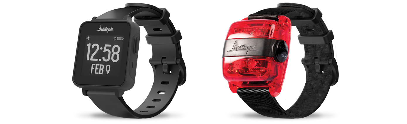 CentrePoint Insight Watch and ActiGraph wGT3X-BT
